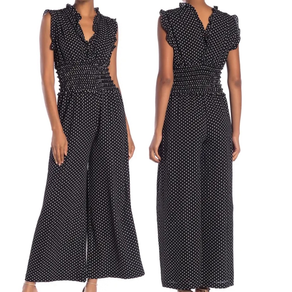 Polk a dot max studio jumper, size small
